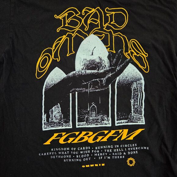 Bad Omens T-Shirt Men’s XL Black Graphic Band Tour Tee FGBGFM Sumerian Records - Picture 2 of 8